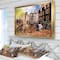 Designart - Amsterdam City Artwork - Landscape Framed Canvas Art Print